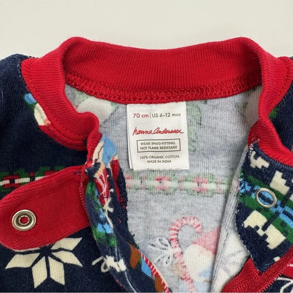 Hanna Andersson festive features zipper
